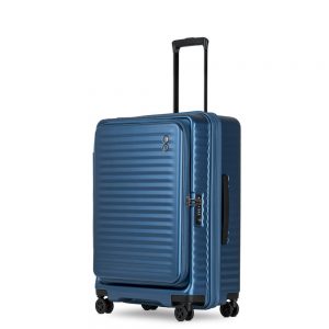 Echolac Celestra Trolley 4 Wheel Medium Blue