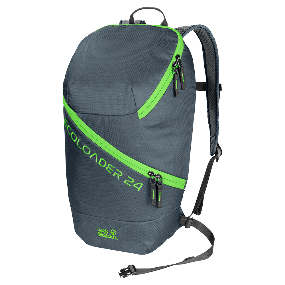 Jack Wolfskin Ecoloader 24 Pack Rugzak Storm Grey Jack Wolfskin Ecoloader 24 Pack Rugzak Storm Grey
