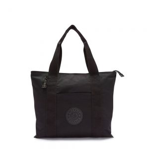 Kipling Era Medium Shopper Tote Rich Black