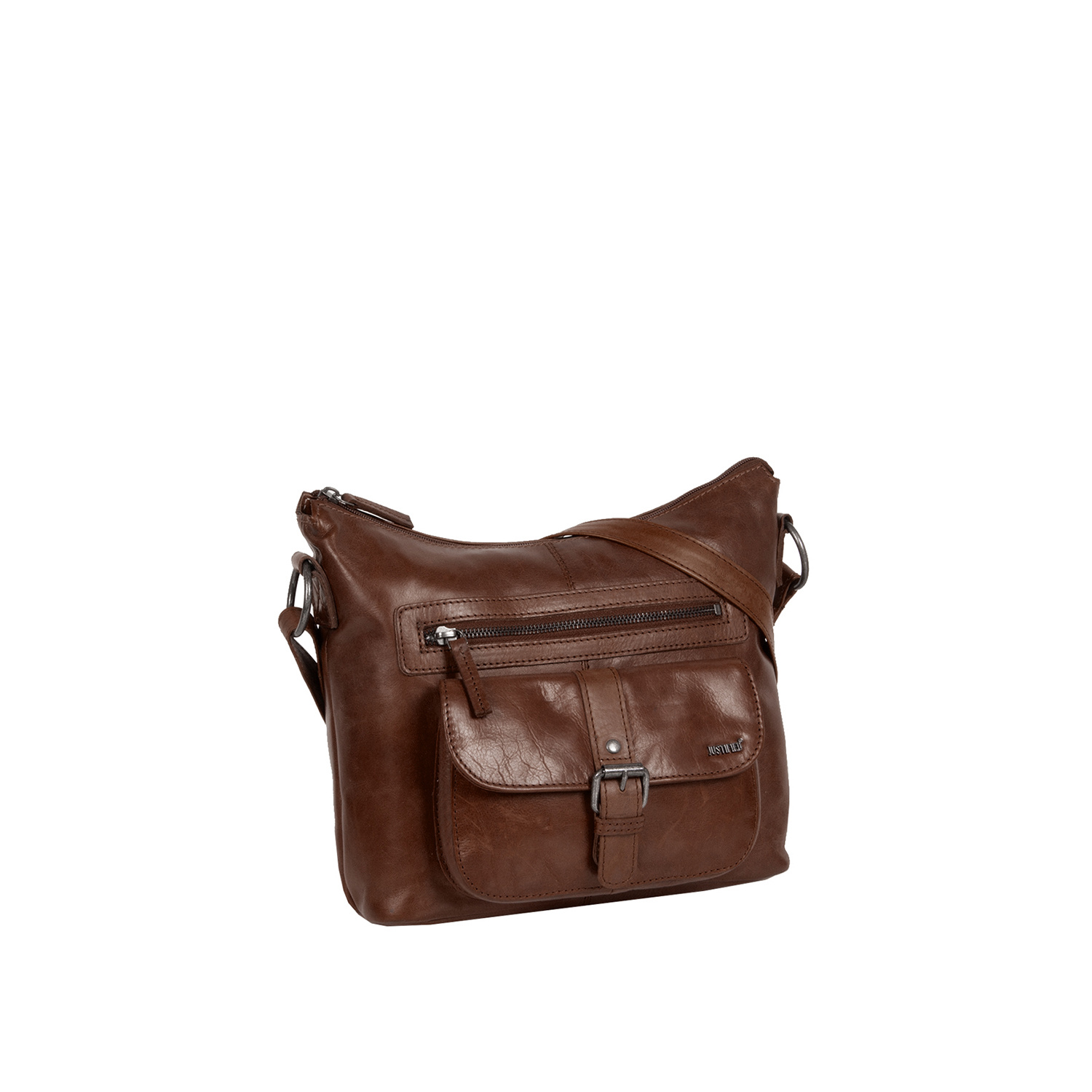 Justified Bags Justified Bags® Nynke Schoudertas Bruin Justified Bags Justified Bags® Nynke Schoudertas Bruin