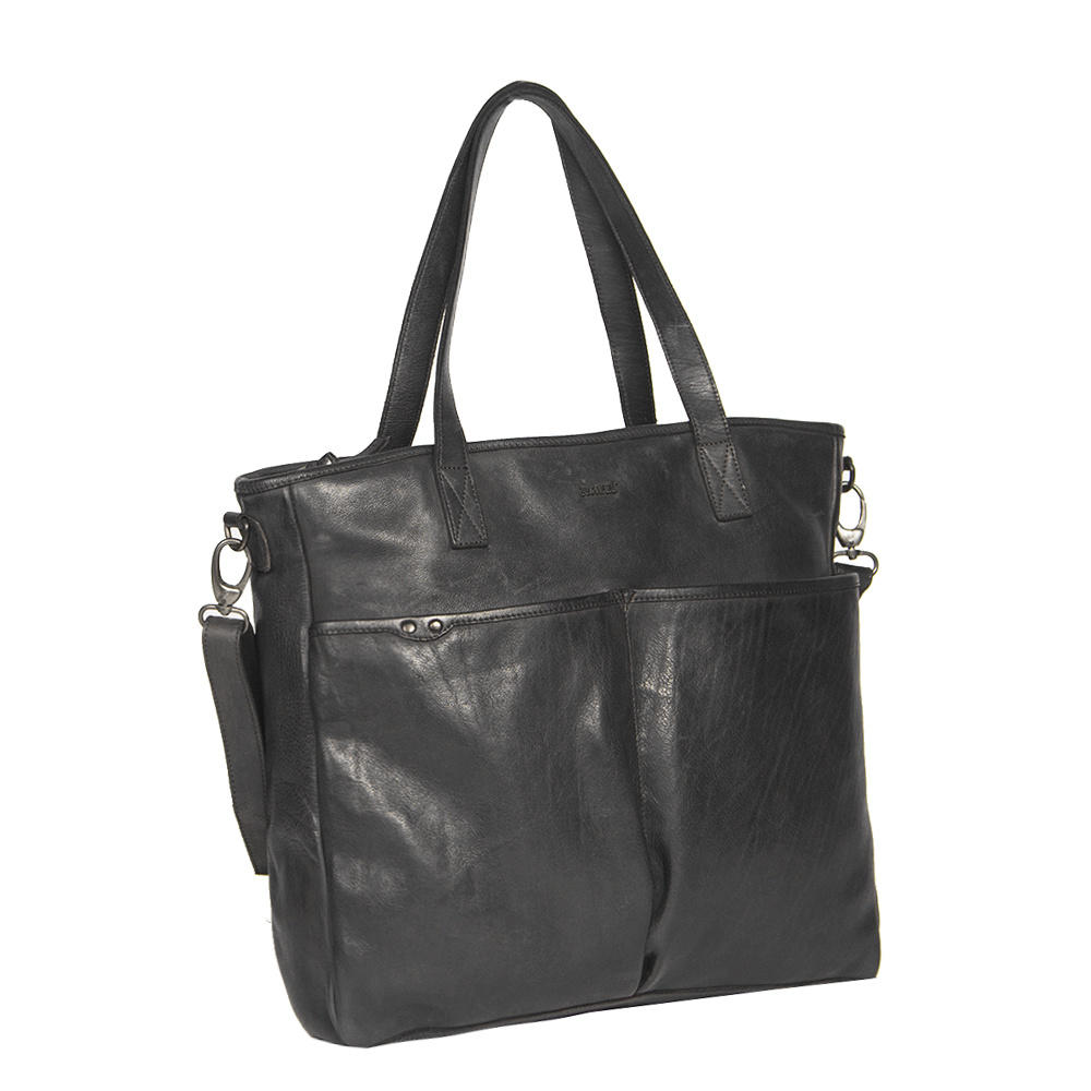 Justified Bags Goa Shopper Black Justified Bags Goa Shopper Black
