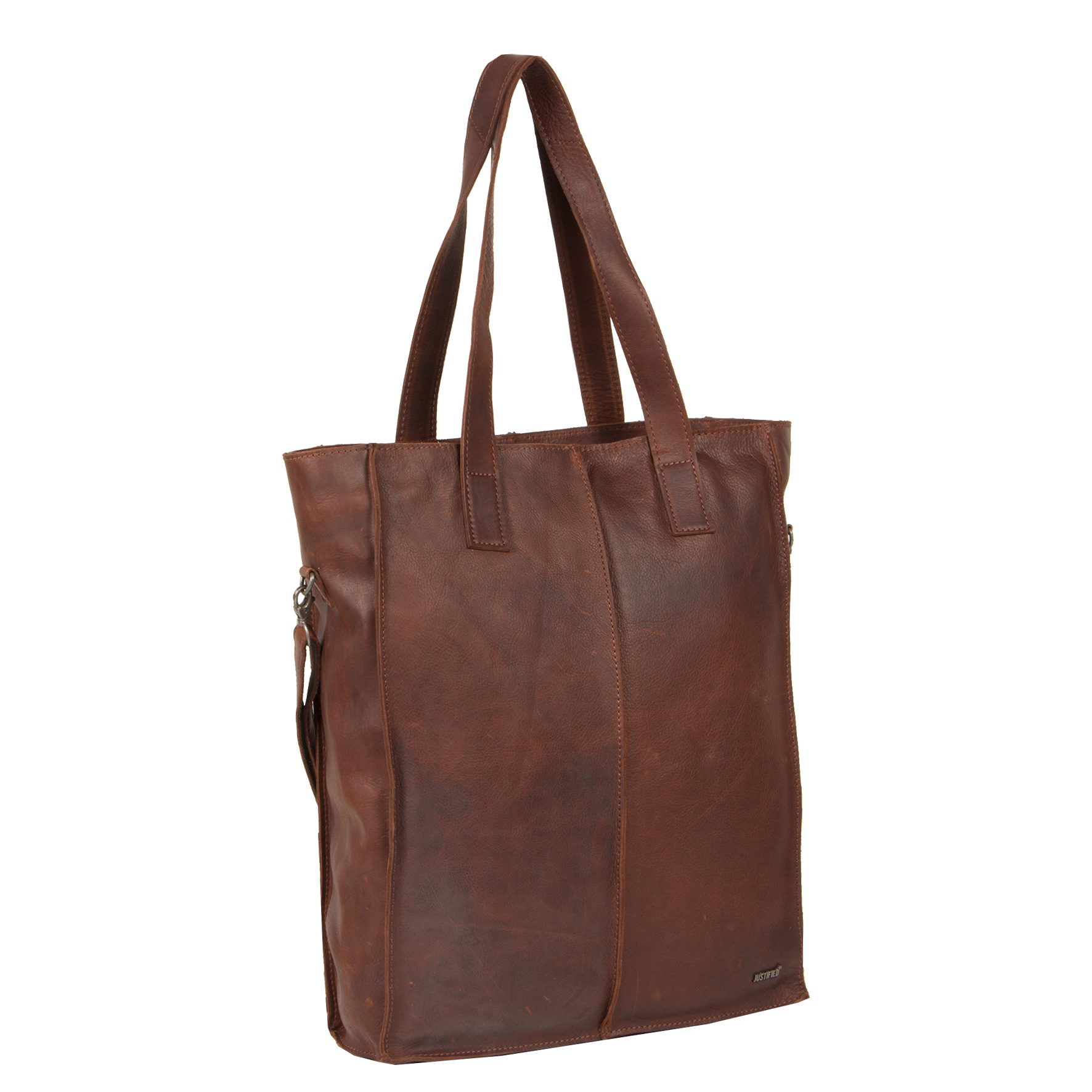Justified Bags Justified Nynke - Leren Shopper Tas  - Laptoptas 15 Justified Bags Justified Nynke - Leren Shopper Tas  - Laptoptas 15
