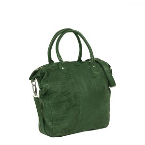 Justified Bags Simone Shopper Dark Green V