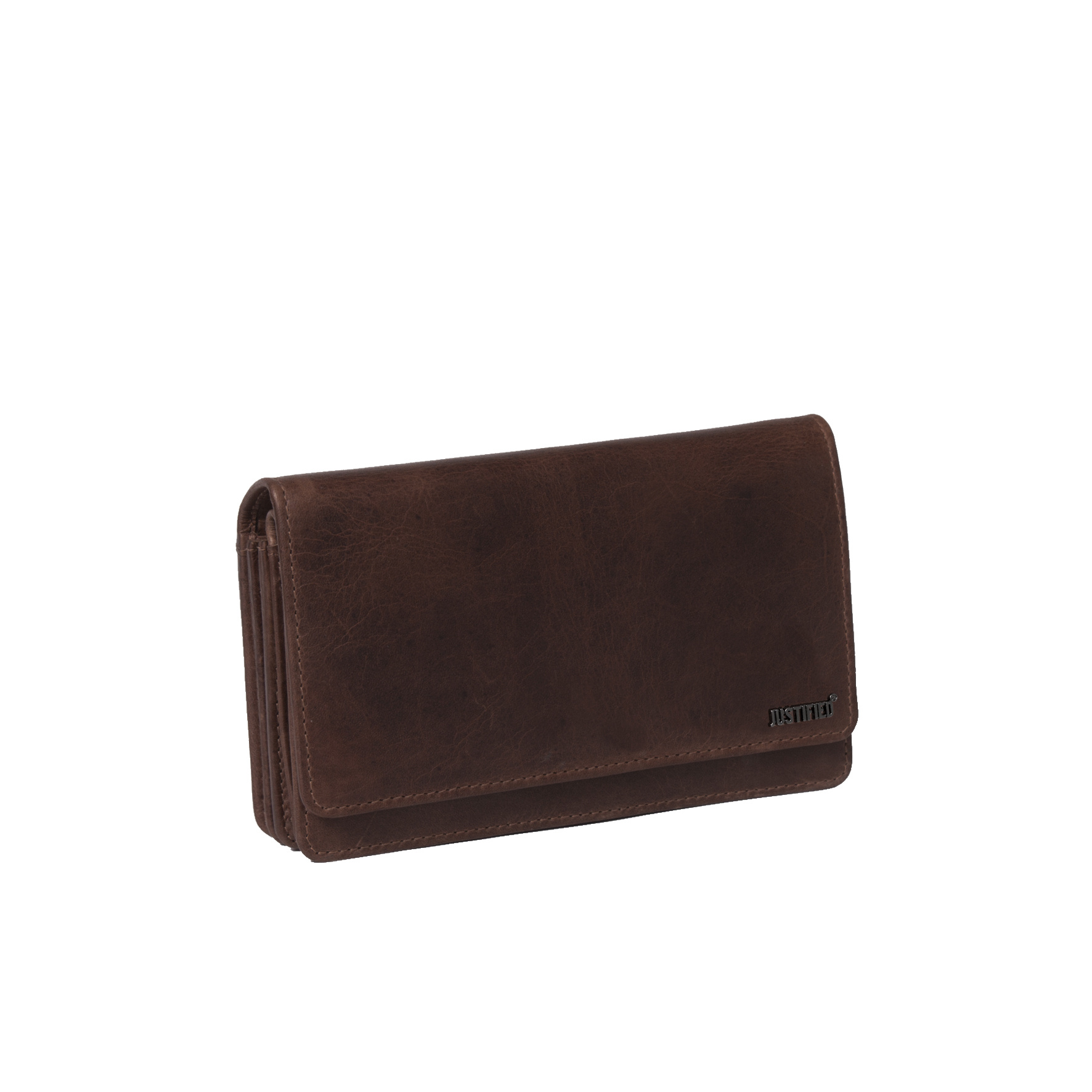 Justified Bags Justified® - Nynke - Portemonnee - Wallet - Leer - Bruin Justified Bags Justified® - Nynke - Portemonnee - Wallet - Leer - Bruin