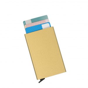 Justified Bags Justified Bags® Basic Creditcardhouder / RFID Card Protector Gold / Sand