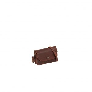 Justified Bags Deborah Small Flap Brown