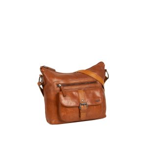 Justified Bags Justified Bags® Nynke Schoudertas Cognac