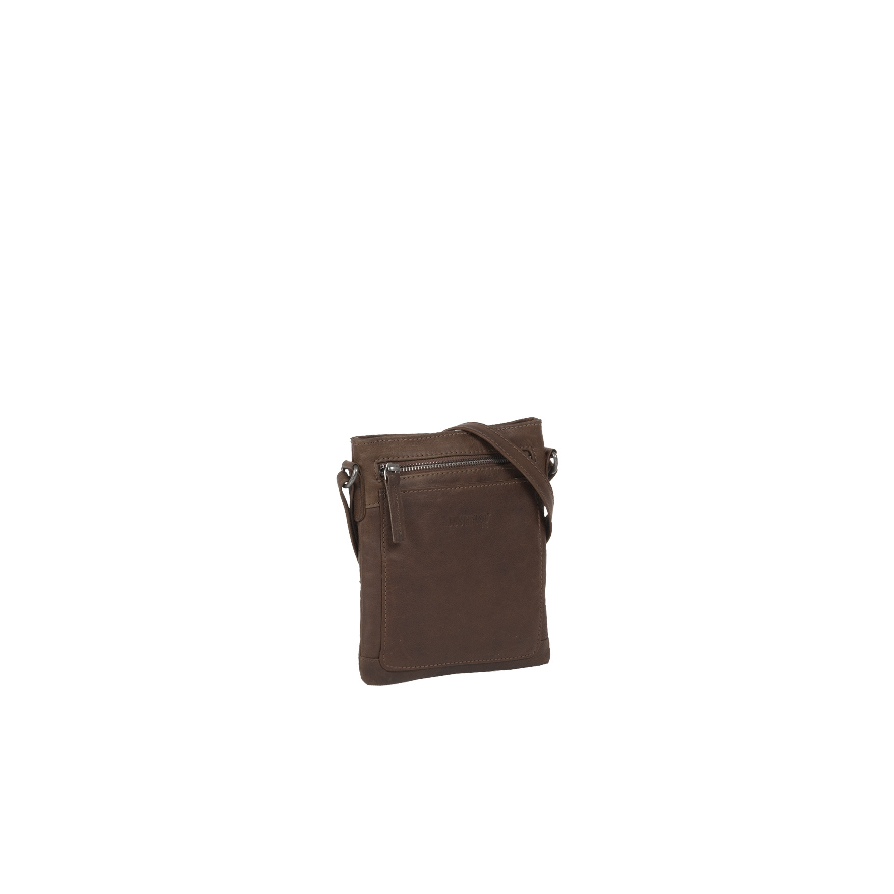 Justified Bags Justified Bags® Nynke Top Zip Schoudertas Bruin Justified Bags Justified Bags® Nynke Top Zip Schoudertas Bruin