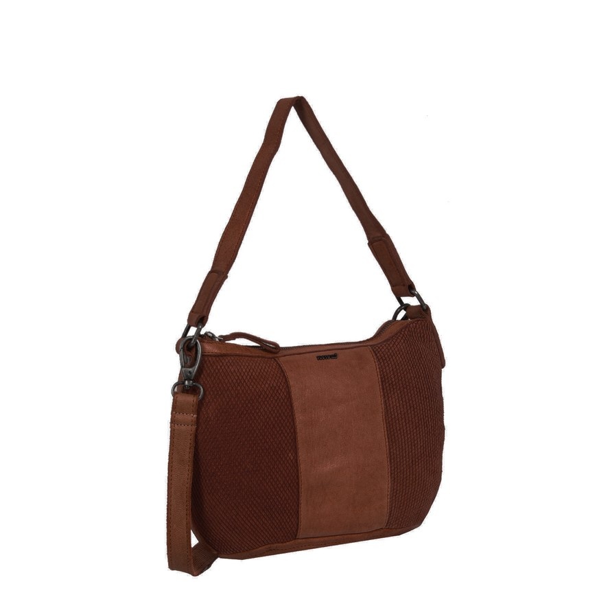 Justified Bags Simone Shoulderbag Brown Large Justified Bags Simone Shoulderbag Brown Large