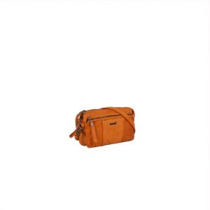 Justified Bags Simone 3 Compartimenten Shoulderbag Cognac II