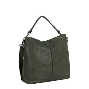 Justified Bags Saira Big Shoulderbag Tote Dark Green VII