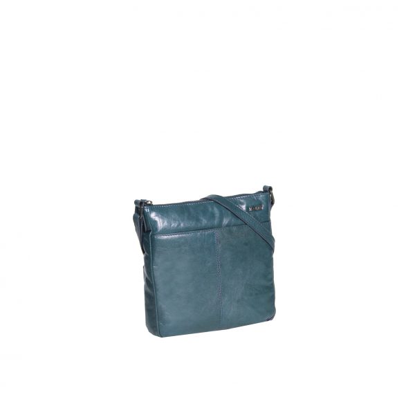 Justified Bags Belukha Topzip Shoulderbag Ocean Blue