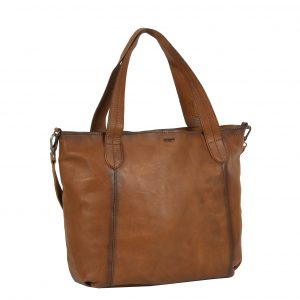 Justified Bags Pluto Flamed Shopper Cognac