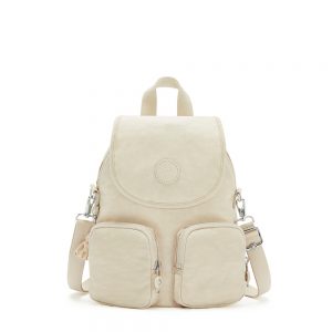 Kipling Firefly Up Backpack Dynamic Ivory