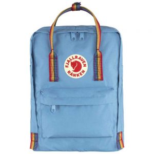 Fjällräven Kanken Rainbow Rugzak Air Blue - Rainbow Pattern