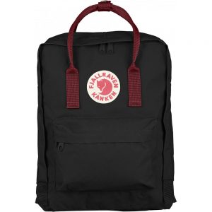 Fjällräven Kanken Rugzak Black / Ox Red