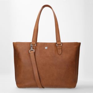 FMME Caithy Laptoptas 15.6" Nature Cognac
