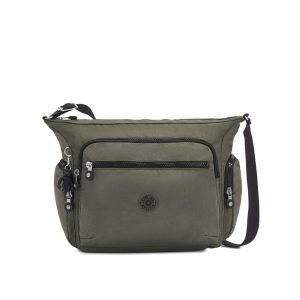 Kipling Gabbie Schoudertas Green Moss