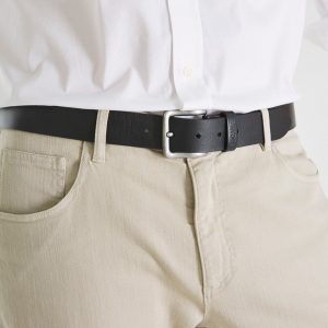 Mexx Riem van leer zwart