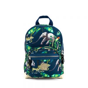 Pick & Pack Fun Rugzak Happy Jungle S Navy