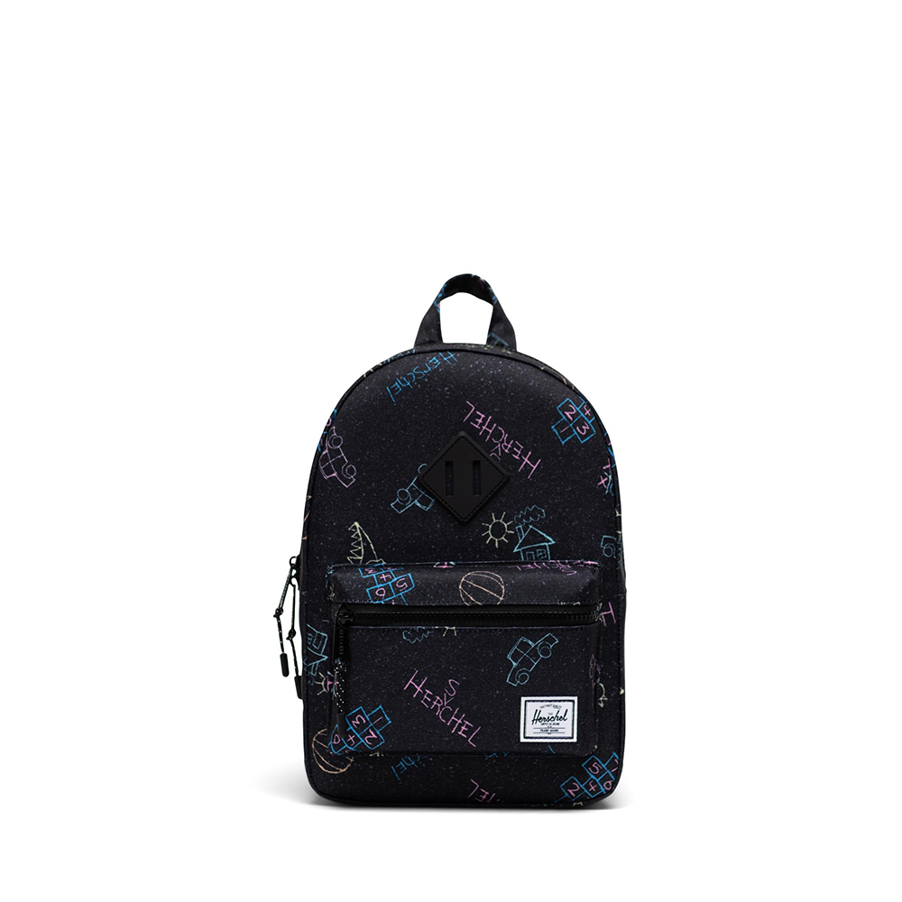 Herschel Heritage Kids Rugzak Asphalt Chalk Herschel Heritage Kids Rugzak Asphalt Chalk