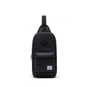 Herschel Heritage Crossbody Schoudertas Black Crosshatch