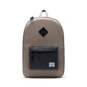 Herschel Heritage Rugzak Timberwolf/Black Denim