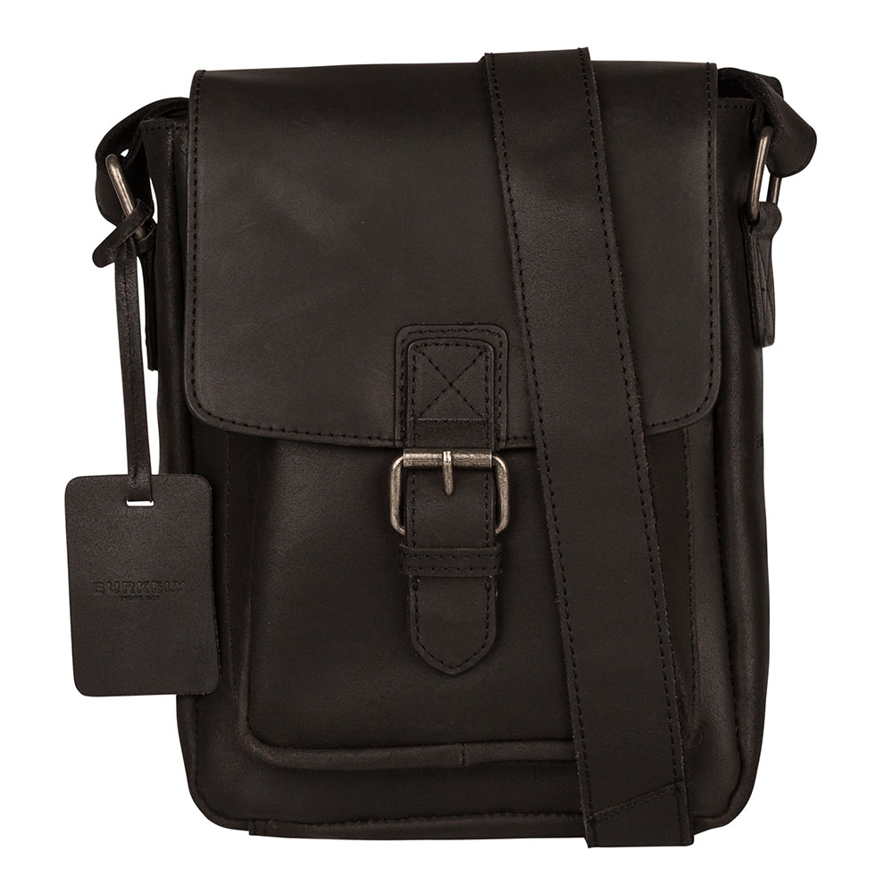 Burkely Vintage Luke Cross Over Shoulderbag Black Burkely Vintage Luke Cross Over Shoulderbag Black