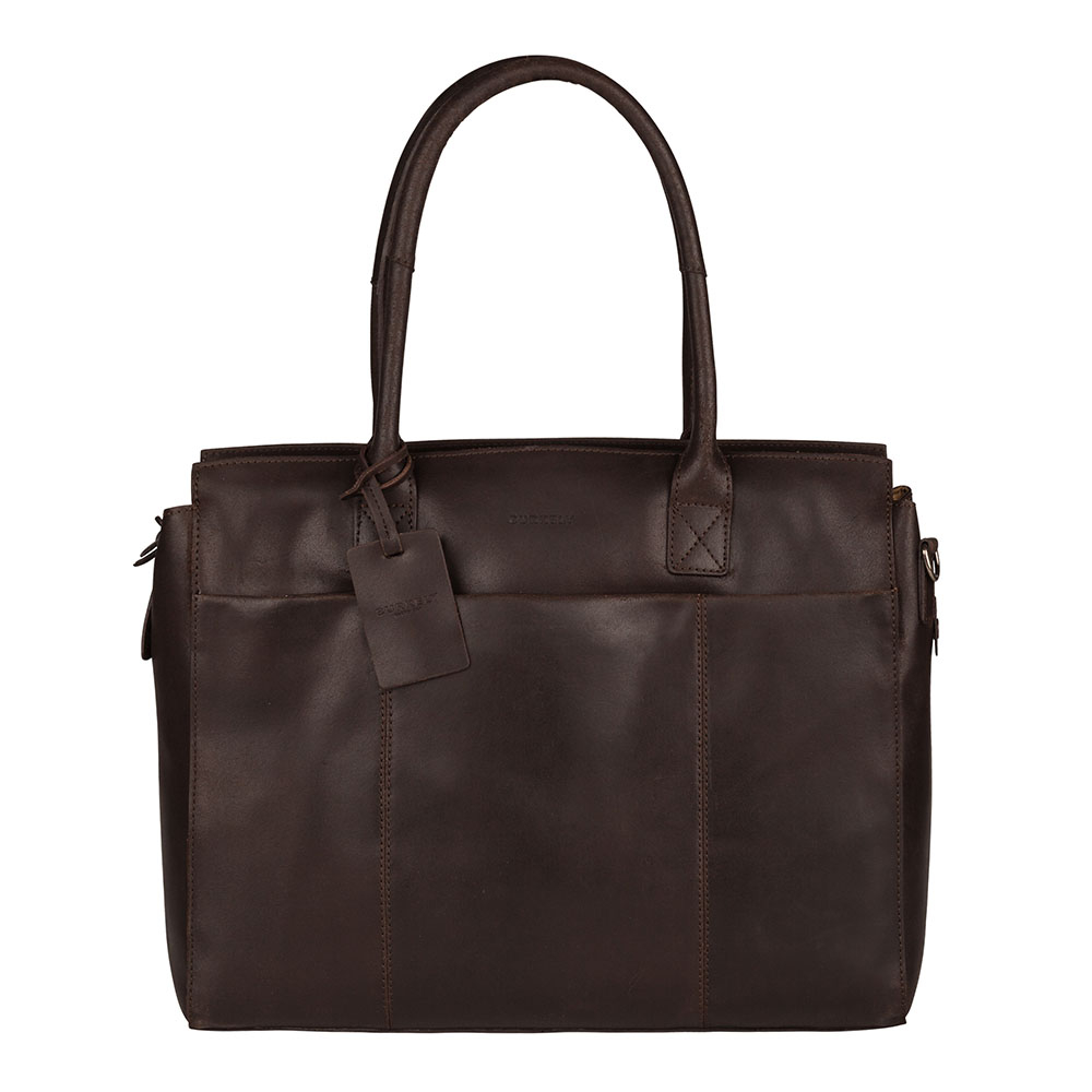 Burkely Vintage Doris Laptop Bag 15.6" Schoudertas Brown Burkely Vintage Doris Laptop Bag 15.6" Schoudertas Brown