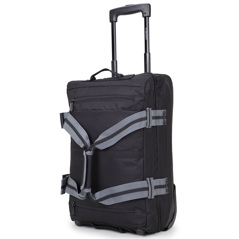 Decent Sport Line Handbagage Reistas 2 Wielen Zwart Decent Sport Line Handbagage Reistas 2 Wielen Zwart