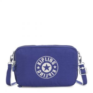 Kipling Basic Schoudertas Classic Niman Foldable Laser Blue
