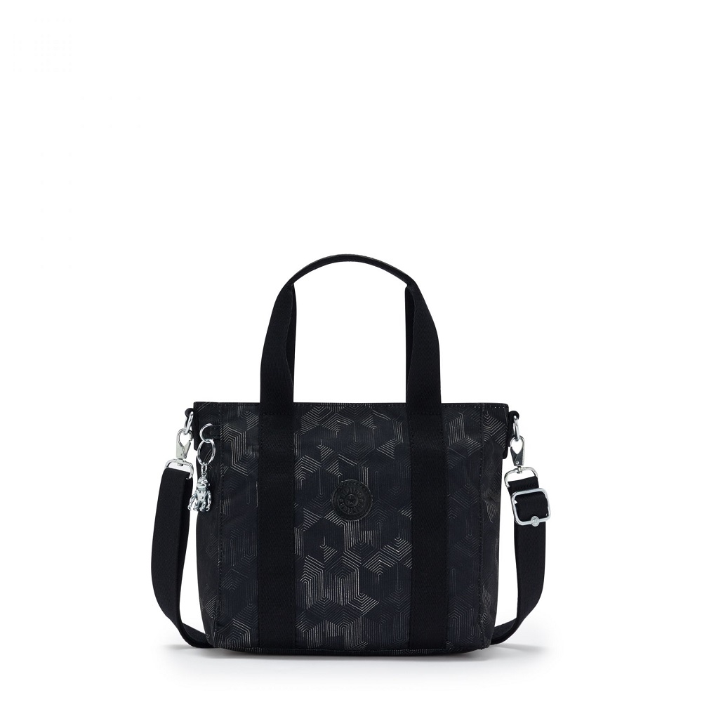 Kipling Asseni Mini Schoudertas Mysterious Grid Kipling Asseni Mini Schoudertas Mysterious Grid