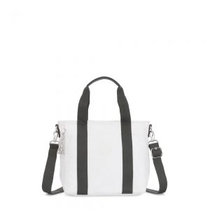 Kipling Asseni Mini Schoudertas White Metallic