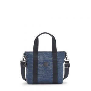 Kipling Asseni Mini Schoudertas Blue Eclipse Print