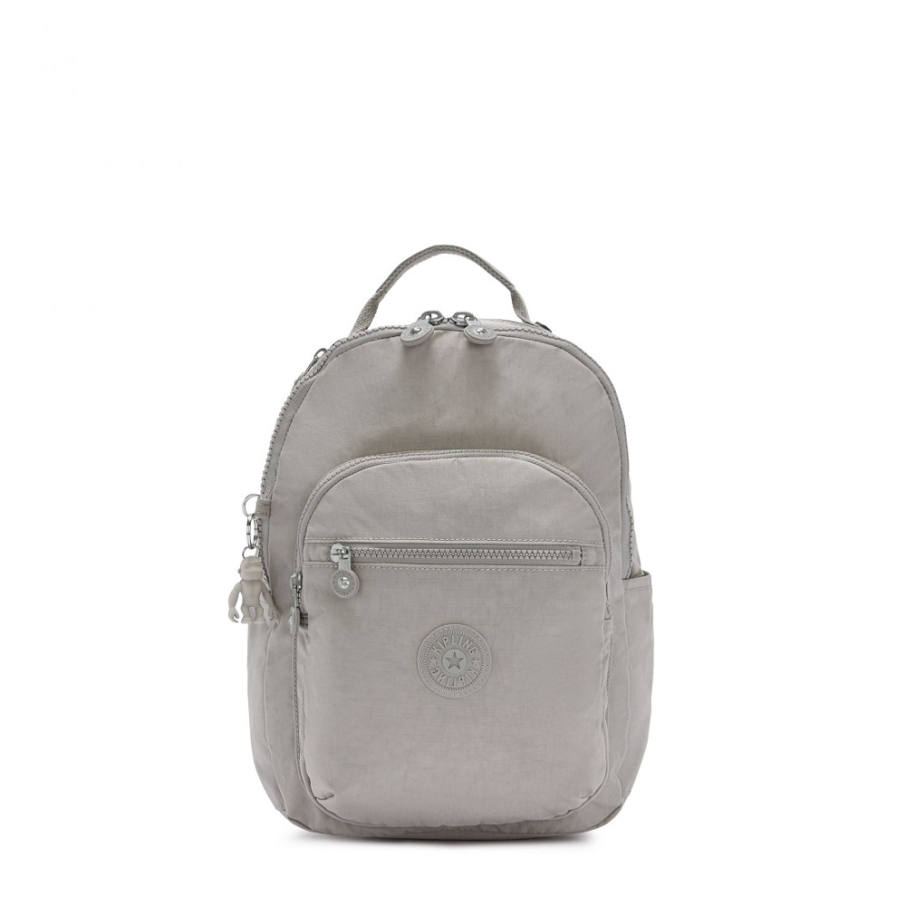Kipling Seoul S Rugzak Grey Gris Kipling Seoul S Rugzak Grey Gris