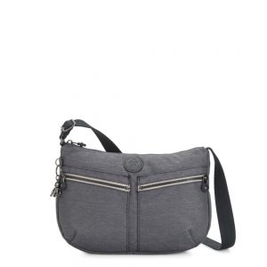 Kipling Izellah Schoudertas Charcoal