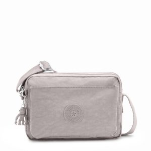 Kipling Abanu Medium Crossbody Grey Gris