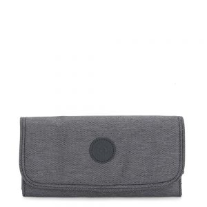 Kipling Money Land Portemonnee Charcoal