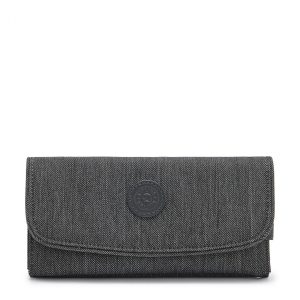 Kipling Money Land Portemonnee Black Peppery