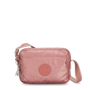 Kipling Abanu Mini Crossbody Metallic Rust