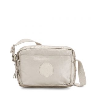 Kipling Abanu Mini Crossbody Cloud Metal