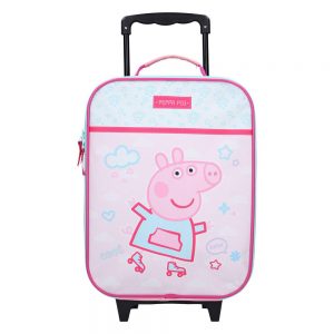Kidzroom Soft Trolley 2 Wheel Peppa Pig Roll With Me