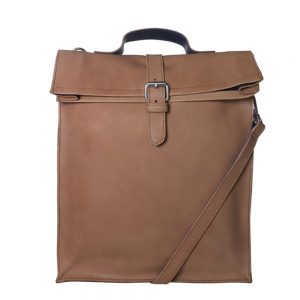 Laauw AMS The Nine Streets Laptop Bag Cognac