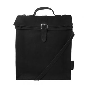 Laauw AMS The Nine Streets Laptop Bag Black Canvas
