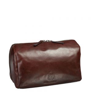 Leonhard Heyden Cambridge Toilettas Red Brown