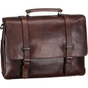Leonhard Heyden Roma 2-Vaks Briefcase Brown