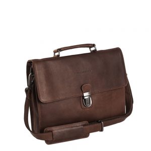 Chesterfield Bren Business Schoudertas Brown