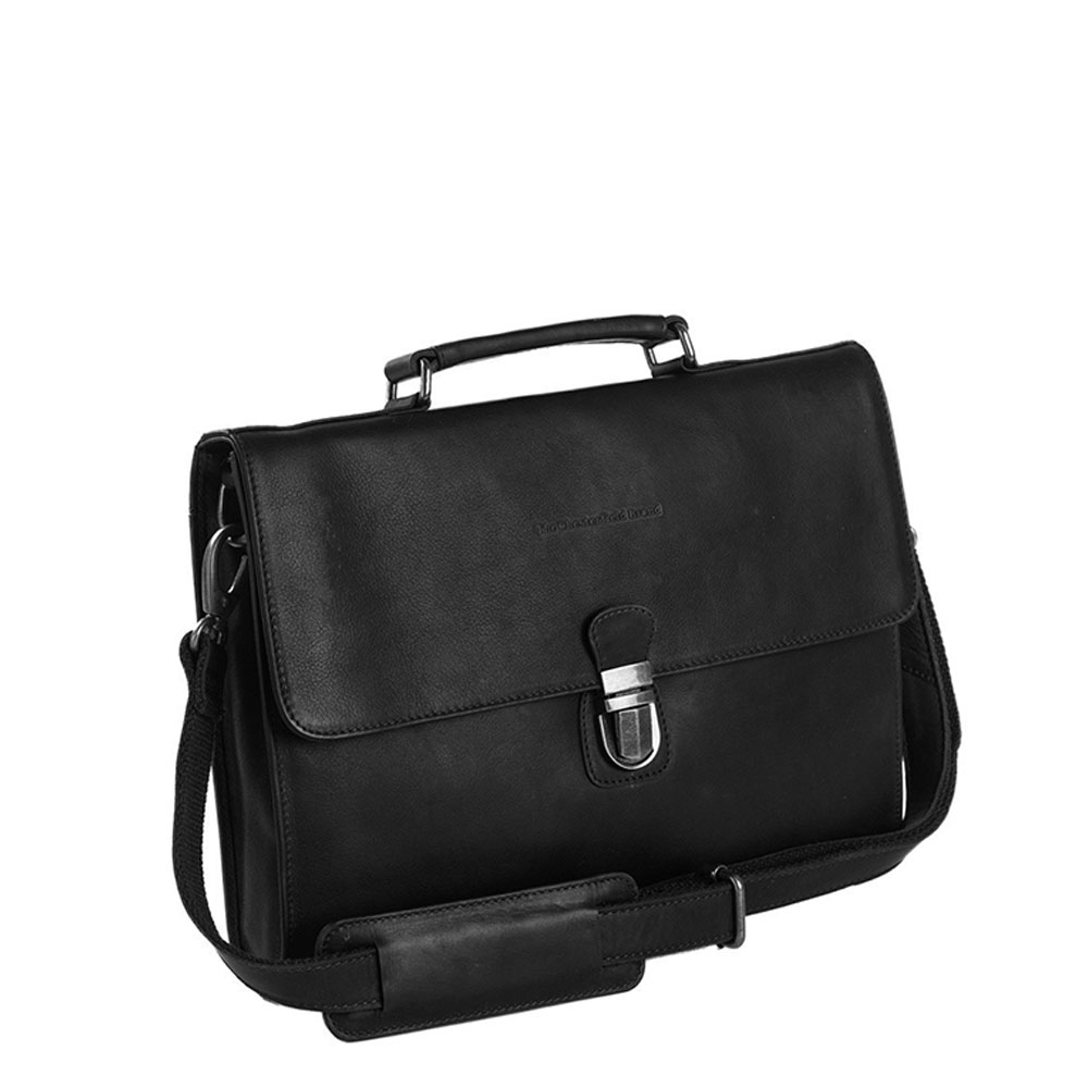 Chesterfield Bren Business Schoudertas Black Chesterfield Bren Business Schoudertas Black