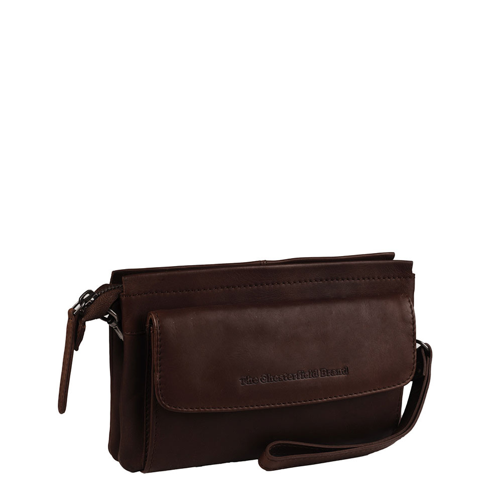 Chesterfield Evelyn Schoudertas Brown Chesterfield Evelyn Schoudertas Brown