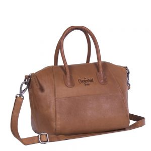 Chesterfield Clara Schoudertas Cognac